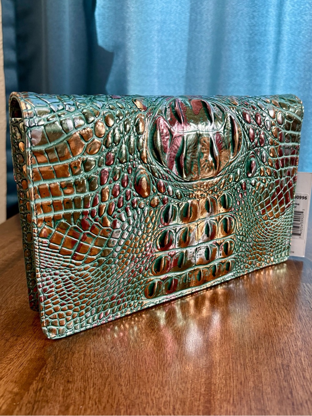 Brahmin EUC Wendy- Soulful - Multi Color Metallic - EXCLUSIVE - Crossbody/Clutch - Picture 12 of 17